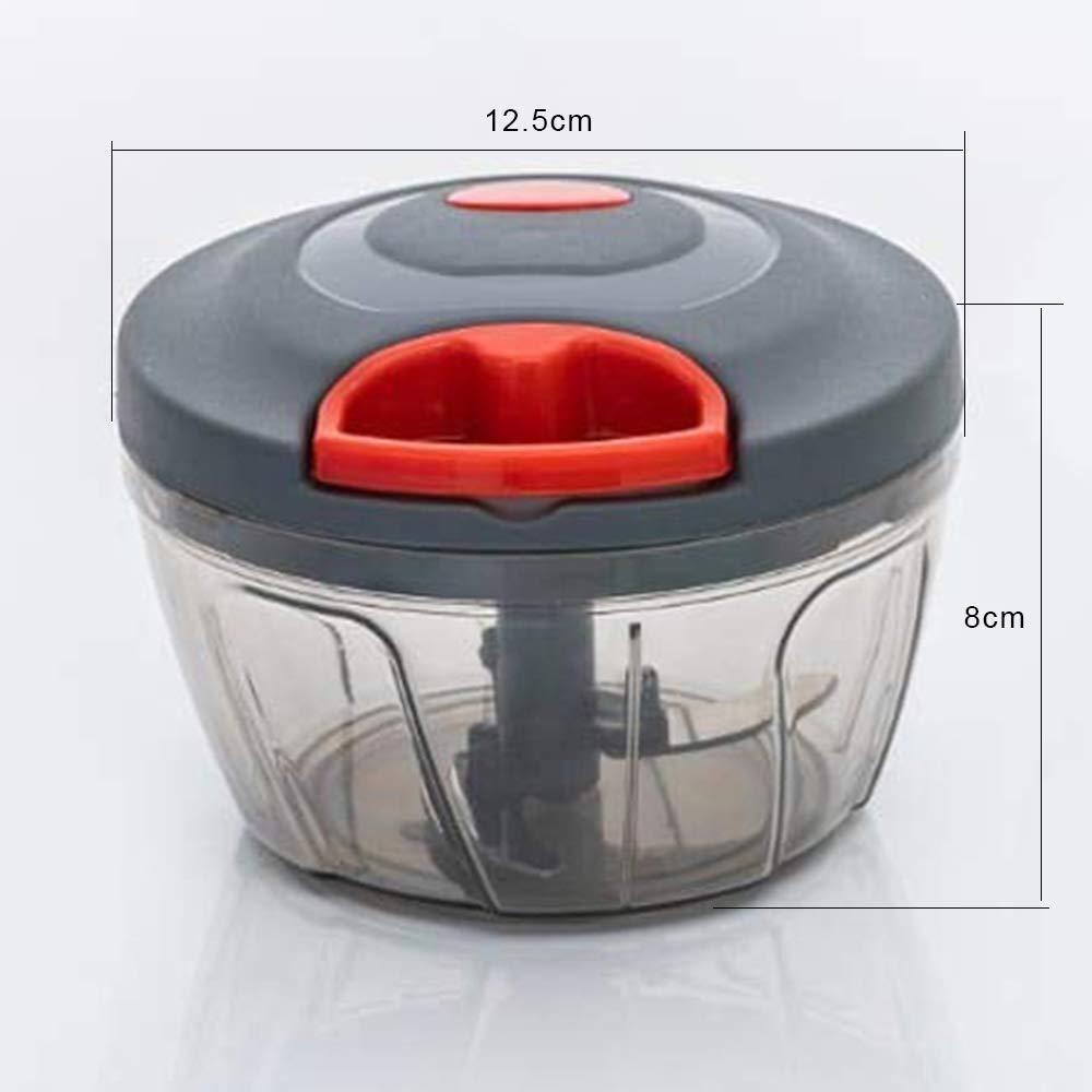 080 Manual Food Chopper Compact Powerful Hand Held Vegetable Chopperblender