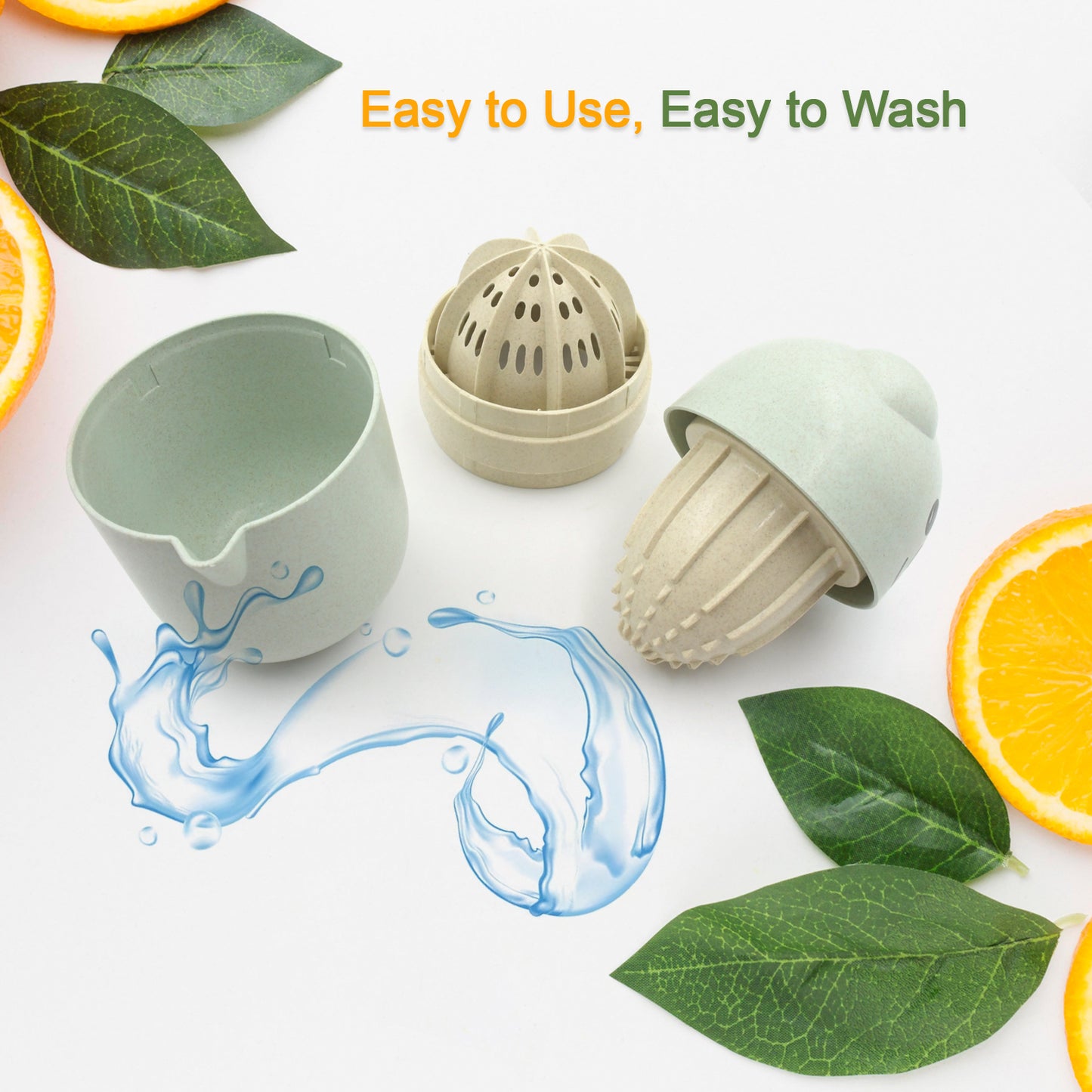 5491 Squeezer Simple Manual Citrus Juicer Small Portable Lime Juicer Cup Food Grade Plastic Juicer High Quality Instant Juicer For Home Travel Use