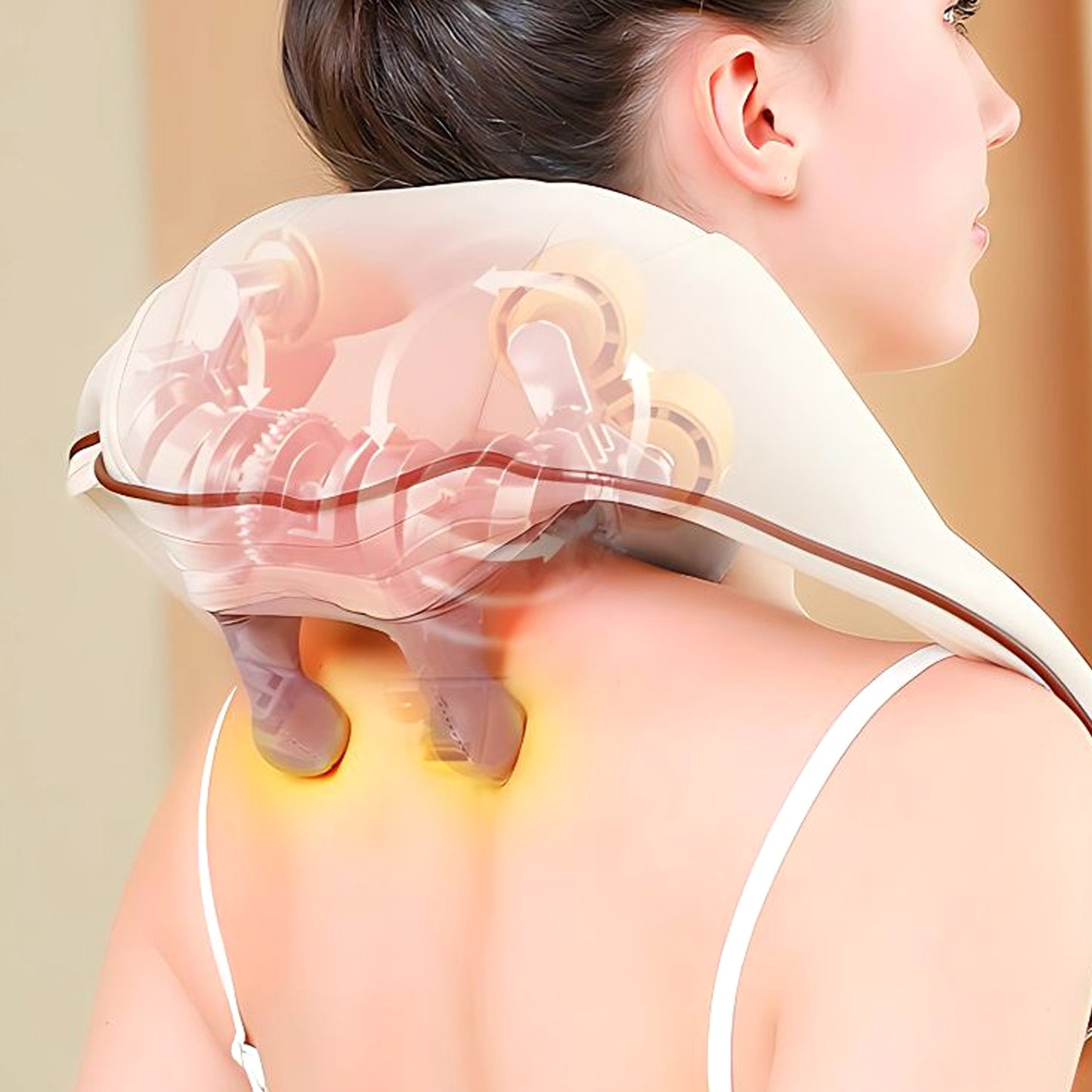 Adjustable Neck Shoulder Massager Medium Belt (1 Pc)