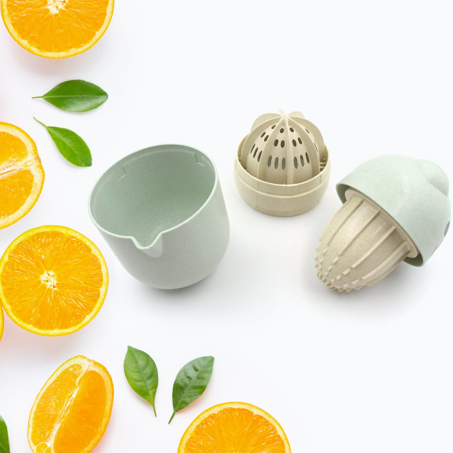 5491 Squeezer Simple Manual Citrus Juicer Small Portable Lime Juicer Cup Food Grade Plastic Juicer High Quality Instant Juicer For Home Travel Use