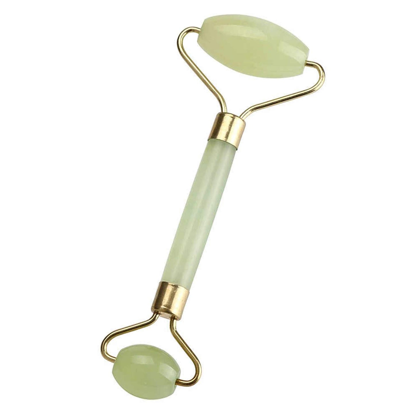 Premium Dual Head Jade Stone Face Roller Gua Sha Massage Tool Set (1 Pc)