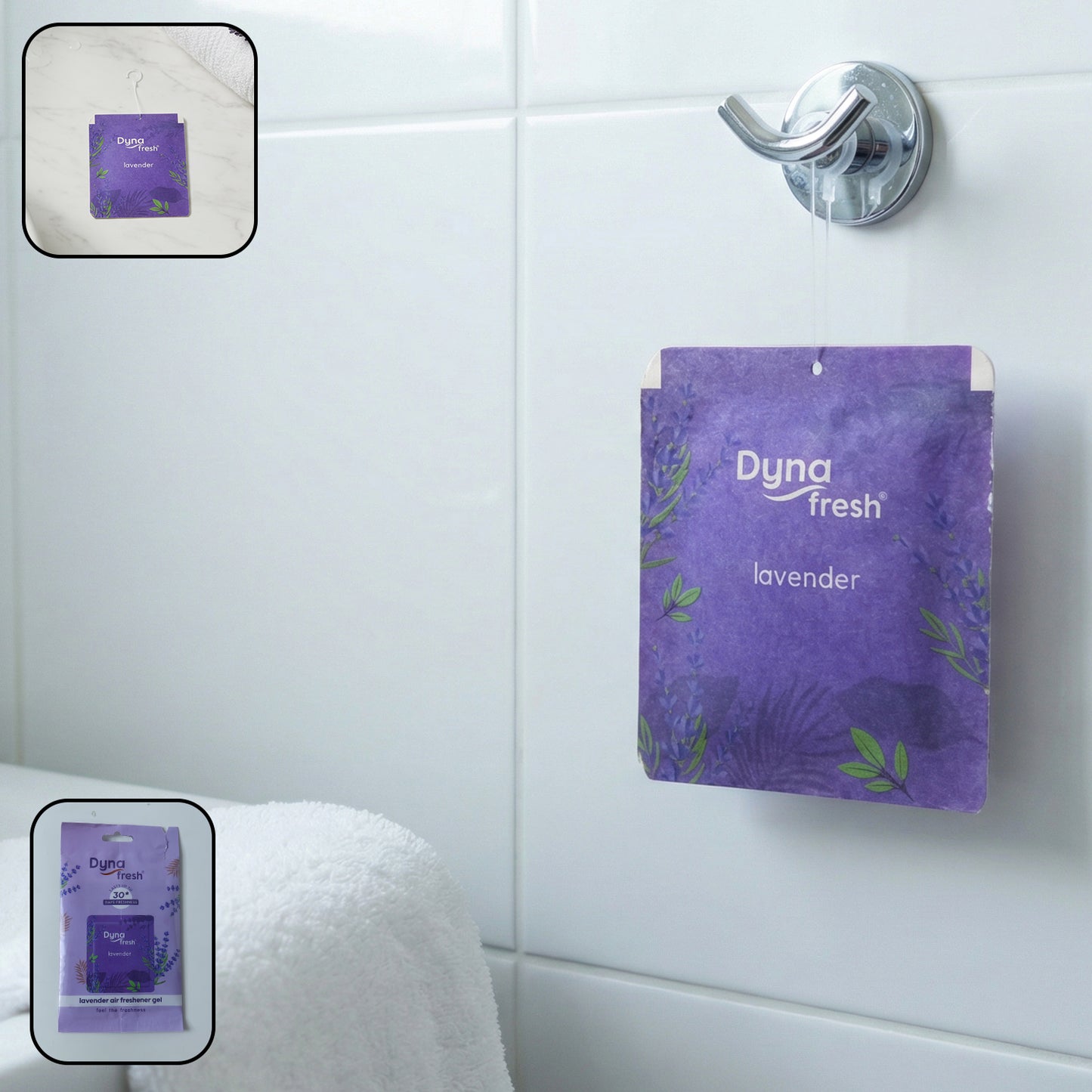 Lavender Hanging Air Freshener Gel (1 Pc 10gm)