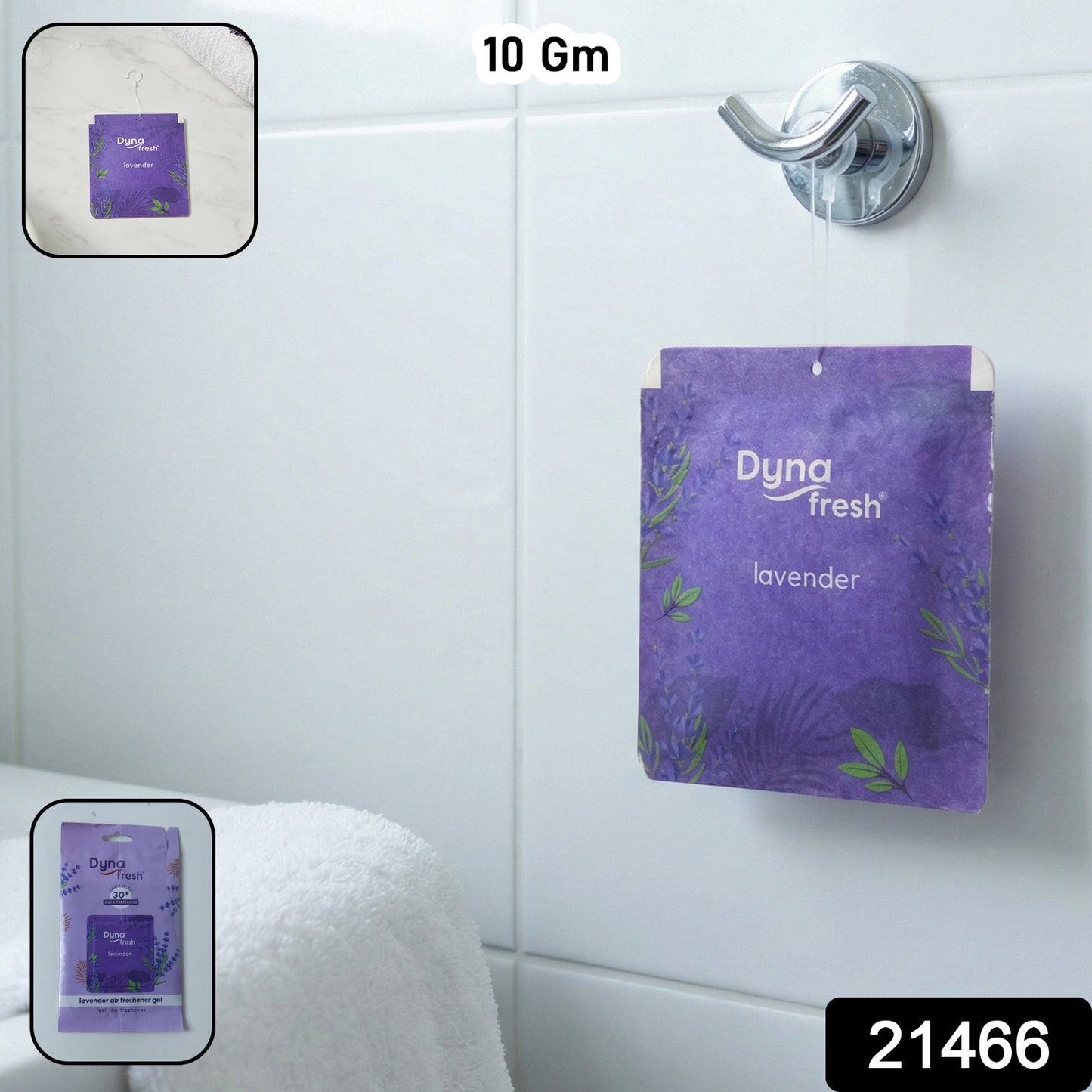 Lavender Hanging Air Freshener Gel (1 Pc 10gm)