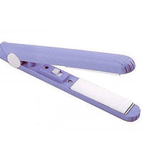 1215 Mini Portable Electronic Hair Straightener And Curler