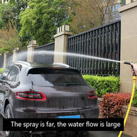 9148 Plastic Body Metal Trigger  Brass Nozzle Water Spray Gun For Water Pipe  Non-slip  Comfortable Grip  Multiple Spray Modes  Ideal Pipe Nozzle For Car Wash Gardening Other Uses