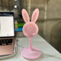 Cute Bunny Mobile Stand Holder for Desk & Kids Study Table (Color may vary)