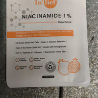 Inlief Niacinamide 1 Hydrating  Calming Facial Sheet Mask (1 Pc)